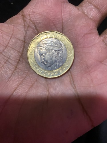 1997 1000 lire - lire, bimetallic