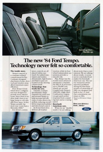 1984 ford tempo - 1984,