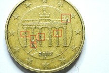 10 centesimi Germania millesimo 2002 varietà / errore di conio