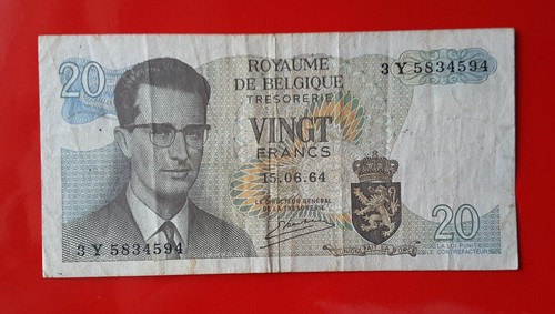 Banconota franchi 1964 - 20,
