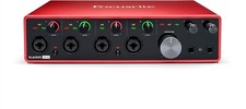 Focusrite Scarlett 18i8 18x8 interfaccia audio USB 3a generazione per produttori/bande JP NUOVO