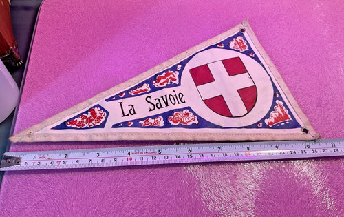 Vintage flag pennant savoie - vintage,