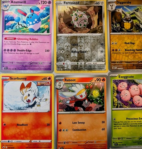 Lotto carte pokemon - lotto, 10