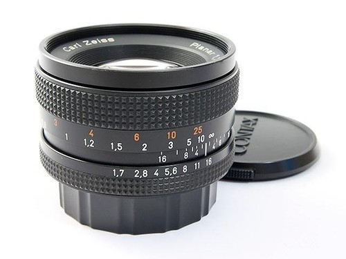 Contax carl zeiss planar 50 - contax,