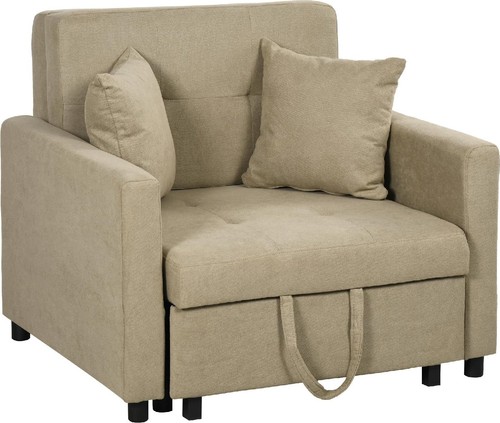 Poltrona letto tessuto con - poltrona,