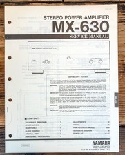 Yamaha MX-630 Amplifier