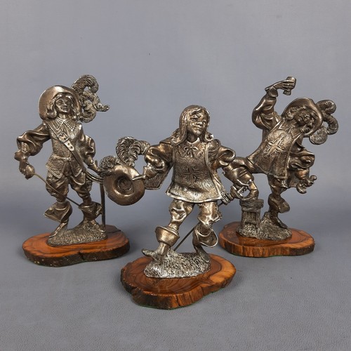 Statue moschettieri - statue,