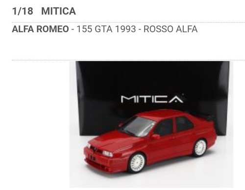 Mitica fiat lancia - mitica, 1:18