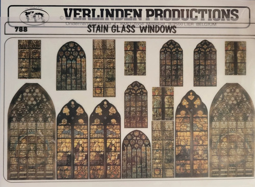 Verlinden 788 vetri decorati - verlinden,