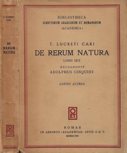 Rerum natura libri - de, sex
