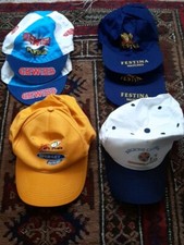 Lotto 6 Cappellini: Ciclismo 2 Gewiss + 2 Festina + 1 Open  Sky + 1 Reg Calabria