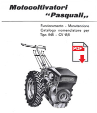 PASQUALI 945 Manuale Uso