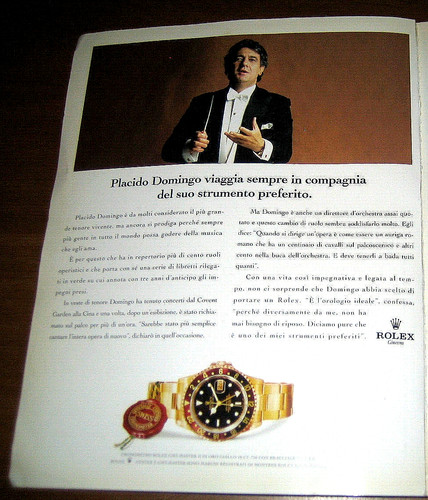 Pubblicita rolex gmt master - pubblicita,