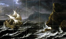 Piastrella da bagno Art Marine