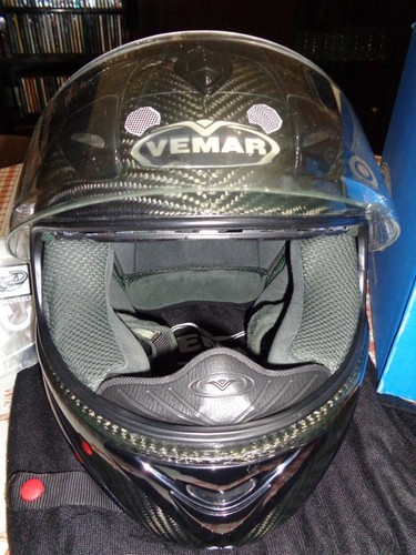 Casco integrale moto vemar - casco,