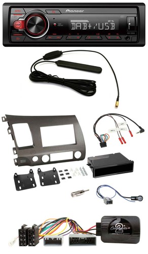 Pioneer mp3 dab 1din volante - mp3,