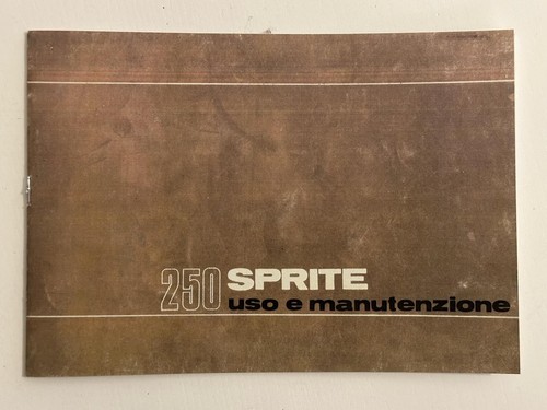 Benelli 250 sprite libretto - 250,