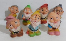 I125806 Pupazzi in gomma Rubbertoys - 7 Sette Nani - h. 12 cm ca.