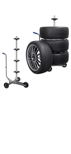 Carrello porta pneumatici - porta,