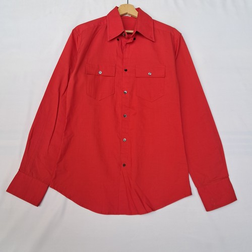 Camicia valentino colore rosso - camicia,