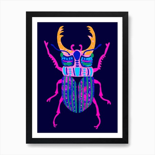Stampa artistica scarabeo