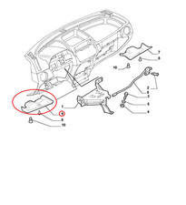 RIPARO PLANCIA PORTASTRUMENTI