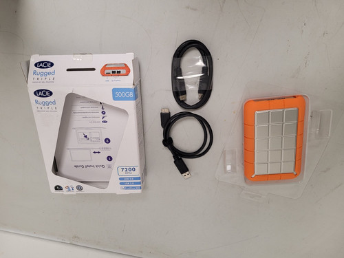 Lacie rugged fw8 500gb - rugged,