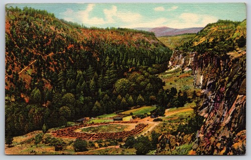 Cartolina frijoles canyon - cartolina,