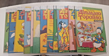 Walt Disney ALMANACCO TOPOLINO Mondadori editore annata completa 1969 volumi 12