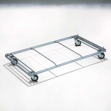 Base carrellata in acciaio 4