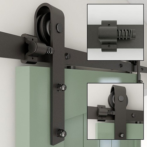 Pair roller wheel - wheel, hangers
