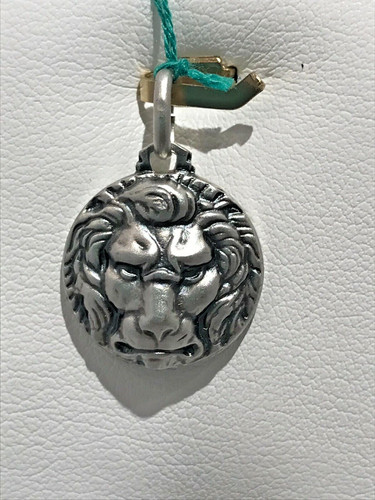 Leone ciondolo argento - leone, in
