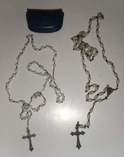 2 VECCHI ROSARI IN PLASTICA
