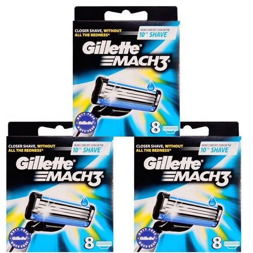 Gillette mach3 cartucce - gillette,