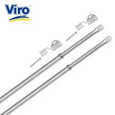 COPPIA ASTE VIRO TUBOLARI IN