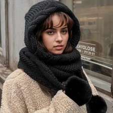 Sciarpa con cappuccio - sciarpa,