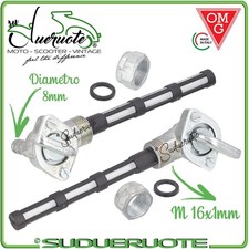 RUBINETTO BENZINA COPPIA DESTRO E SINISTRO SERBATOIO MOTO GUZZI APRILIA BENELLI