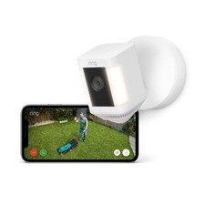 Ring videocamera Plus con faretti plug in (Spotlight Cam Plus) Telecamera di