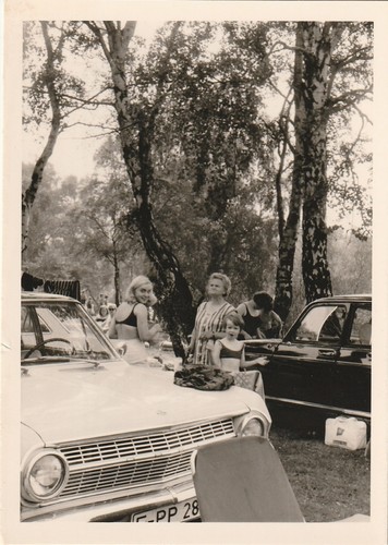 Foto epoca persone con opel - d'epoca,