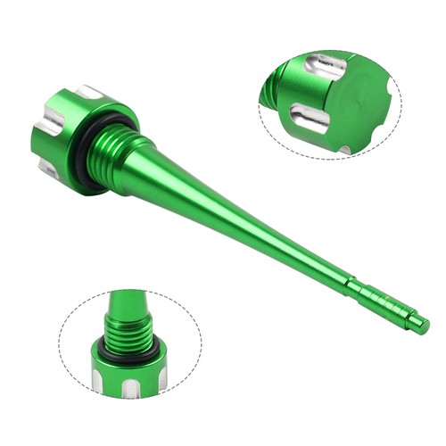 Asta misuratore olio cnc verde - olio,