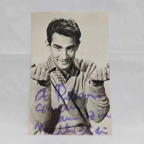 Foto autografo dell attore - autografo, dell'attore