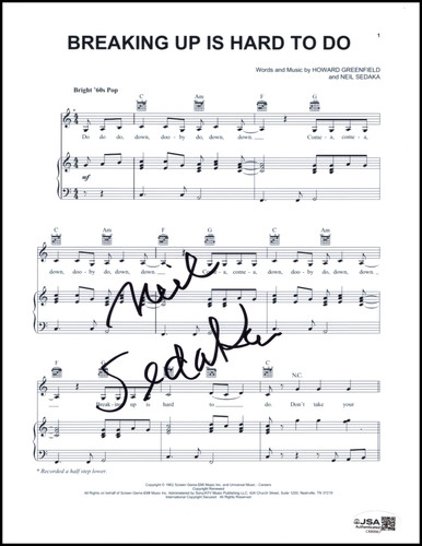Autografo firmato neil - autografo,