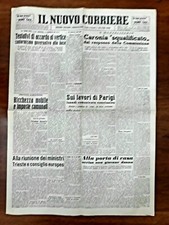 GIORNALE " IL NUOVO CORRIERE
