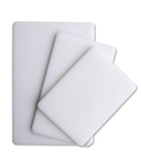 TAGLIERE ALIMENTARE PROFESSIONALE POLITILENE BIANCO CUCINA CHEF CASA RISTORANTE 