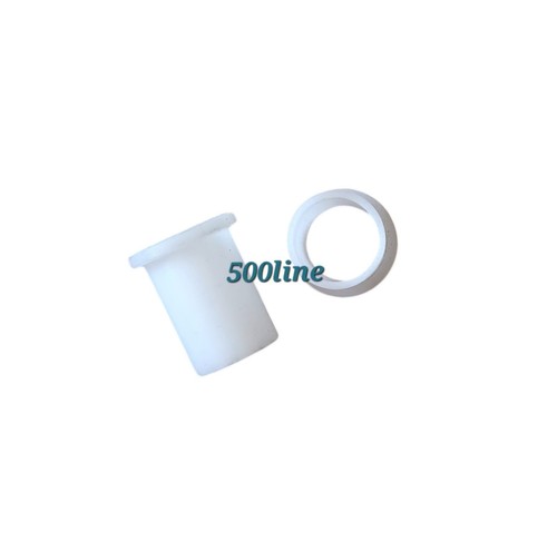Coppia boccole leva frizione - boccole,
