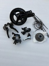 Set completo Shimano Ultegra R8000 2x11 velocità cerchio meccanico freno strada.