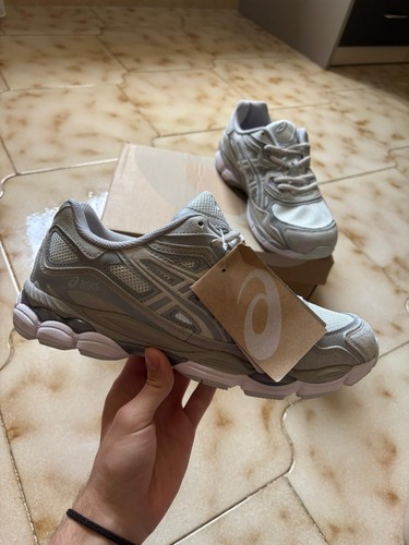 Asics gel nyc white - asics, white/grey