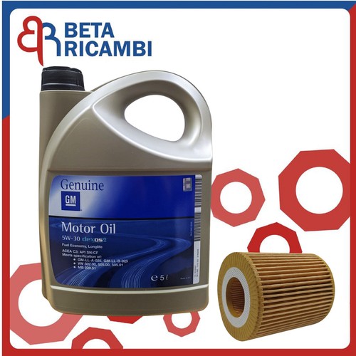 Olio motore opel 5w30 lt - gm,