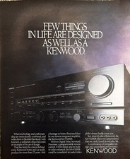 Pubblicità stampa Kenwood