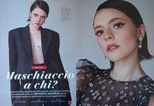 Italian Clipping Ritaglio 2021 FRANCESCA MICHIELIN maschiaccio a chi 3 PAGINE